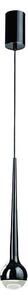 Open Design OR80247 - Lampada a sospensione LED con cavo CAPPI LED/5W/230V nera
