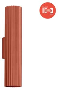 Brilagi - Lampada da parete LED CRESTO 2xGU10/10W/230V 30 cm rossa
