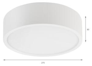 Plafoniera NATURAL 1xE27/15W/230V diam. 27,5 cm pino/bianco