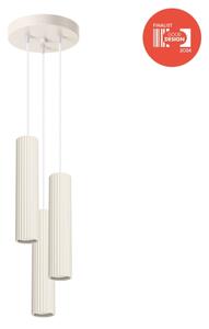 Brilagi - Lampadario LED a cavo CRESTO 3xGU10/10W/230V crema