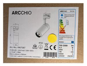 Arco - Faretto LED per sistema a binario NANNA LED/21,5W/230V