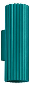 Brilagi - Lampada da parete LED CRESTO 2xGU10/10W/230V 20 cm turchese