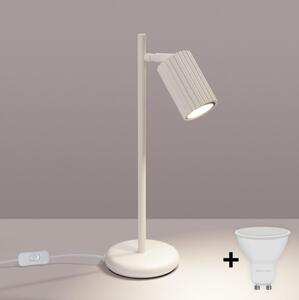 Brilagi - Lampada da tavolo LED CRESTO 1xGU10/10W/230V crema