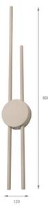 Lampada da parete LED LANA LED/15W/230V 4000K beige
