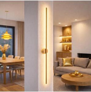 Applique a parete LANA LED/12W/230V 4000K oro opaco