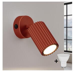 Brilagi - Faretto da parete LED CRESTO 1xGU10/10W/230V rosso