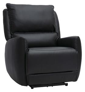 Poltrona relax elettrica nera RACHEL