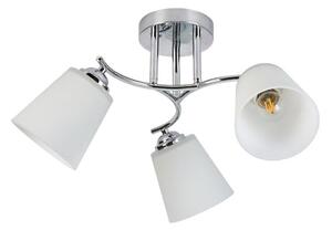 Lampadario a plafone PAFOS 3xE27/15W/230V cromo lucido