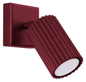 Brilagi - Applique da parete a LED CRESTO 1xGU10/10W/230V borgogna