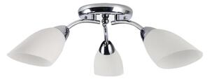 Lampadario a plafone PORTOS 3xE14/10W/230V cromato lucido