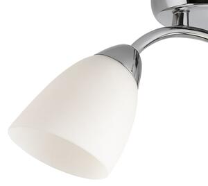 Lampadario a plafone PORTOS 3xE14/10W/230V cromato lucido
