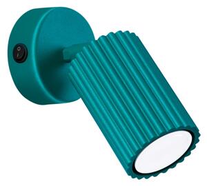Brilagi - Faretto da parete LED CRESTO 1xGU10/10W/230V turchese