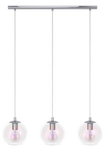 Eglo 901919 - Lampadario a sospensione ARISCANI 3xE27/60W/230V cromo lucido