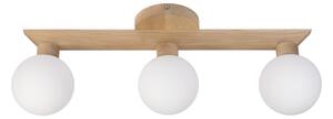 Plafoniera ANTONIO 3xG9/5W/230V rovere/bianco