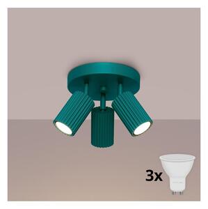 Brilagi - Faretto LED CRESTO 3xGU10/10W/230V turchese