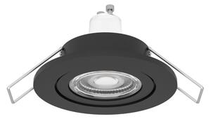 Eglo 902236 -LED faretto da incasso per bagno BARRANCO 1xGU10/4,5W/230V IP44 nero