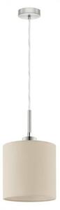 Eglo - Lampadario LED a sospensione con cavo TUNJA 1xE27/60W/230V colore crema
