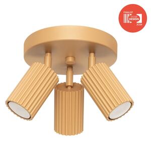Brilagi - Faretto LED CRESTO 3xGU10/10W/230V oro