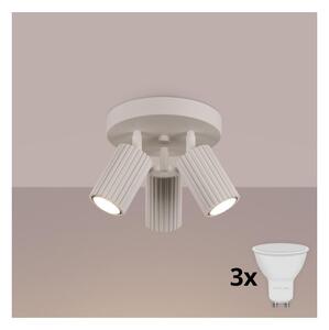 Brilagi - Faretto LED CRESTO 3xGU10/10W/230V crema