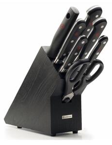 Wüsthof - Set di coltelli da cucina con supporto CLASSIC 8 pezzi nero