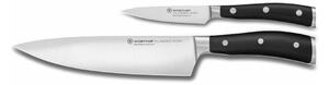 Wüsthof - Set di coltelli da cucina CLASSIC IKON 2 pezzi nero