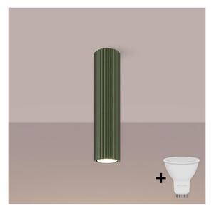 Brilagi - Faretto LED CRESTO 1xGU10/10W/230V 30 cm verde