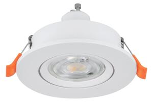 Eglo 902254 - Faretto LED da incasso BARRANCO 1xGU10/4,5W/230V bianco