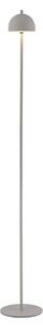 Schöner Wohnen 19245-39 - Lampada da terra LED dimmerabile BELLIS, 2,5W/5V, IP54, grigio