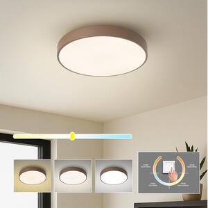Brilagi - Plafoniera LED POOL LED/36W/230V 3000/4000/6000K 30 cm marrone