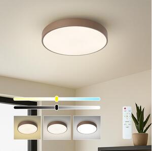Brilagi - plafoniera LED dimmerabile POOL LED/36W/230V 3000-6000K 30 cm marrone+telecomando