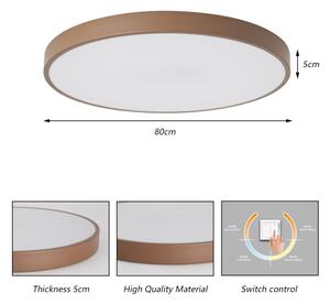 Brilagi - Plafoniera LED POOL LED/100W/230V 3000/4000/6000K 80 cm marrone