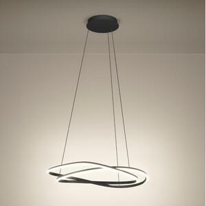 Eglo 390515 - Lampadario a sospensione dimmerabile GUNTIN LED/60W/230V grigio + telecomando