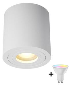 Zuma Line ACGU10-158-N - LED RGBW dimmerabile faretto 1xGU10/4,8W/230V IP44 bianco + telecomando