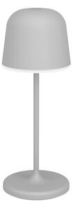 Eglo 901878 - Lampada da tavolo LED ricaricabile dimmerabile per esterni MANNERA-S LED/1,8W/5V IP54 grigia