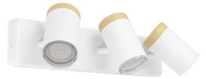Eglo 300004 - Faretto per bagno CONSUMA 3xGU10/3W/230V IP44 bianco/beige