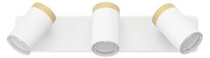 Eglo 300004 - Faretto per bagno CONSUMA 3xGU10/3W/230V IP44 bianco/beige
