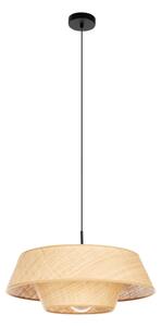 Eglo 44096 - Sospensione su cavo MARFORD 1xE27/60W/230V in rafia