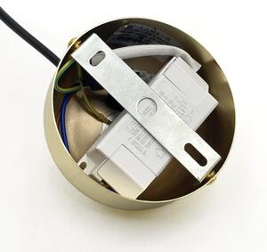 Lampada a sospensione con cavo LED BONNIE LED/10W/230V 3000K oro