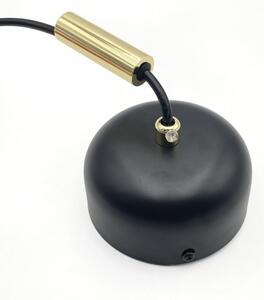 Lampada a sospensione LED su cavo BONNIE LED/10W/230V 3000K nera