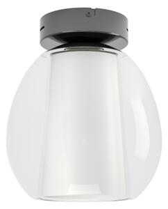 Eglo 390456 - Lampada da soffitto dimmerabile a LED MENORCA LED/5,5W/230V + LED/1,6W cromo + telecomando