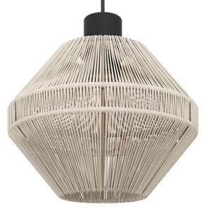 Eglo 44001 - Lampadario a sospensione con cavo MIDSUMER 3xE27/40W/230V crema