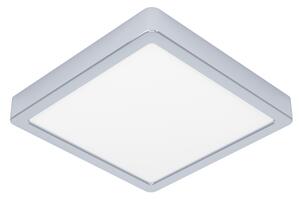 Eglo 901766 - Lampada da soffitto LED per bagno FUEVA LED/10,5W/230V 22x22 cm IP44 cromato