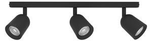 Eglo 901954 - Faretto CAMALDOLI 3xGU10/10W/230V nero