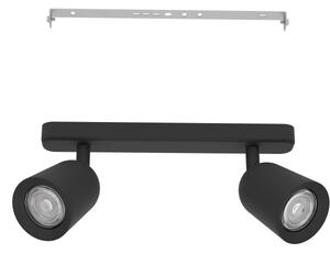 Eglo 901953 - Faretto CAMALDOLI 2xGU10/10W/230V nero