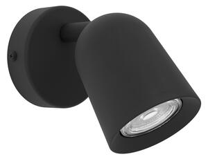 Eglo 901952 - Faretto da parete CAMALDOLI 1xGU10/5W/230V nero