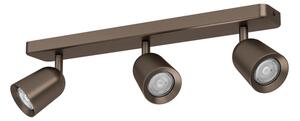 Eglo 901951 - Faretto CAMALDOLI 3xGU10/10W/230V bronzo