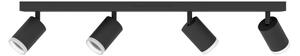 Eglo 901942 - Faretto LED RGBW dimmerabile MELITELLO-Z 4xLED/3,7W/230V nero