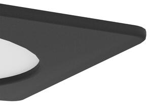 Eglo 901391 - Plafoniera da incasso LED FUEVA LED/6,3W/230V 11,9x11,9 cm nera