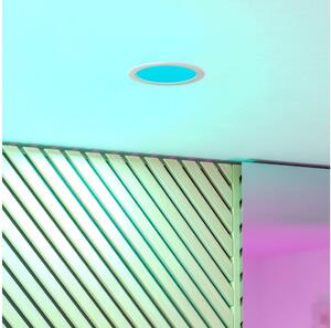 Eglo 901432-LED RGBW plafoniera da bagno con retroilluminazione FUEVA-Z LED/9,5W/230V pr.16,8cm IP44 bianco