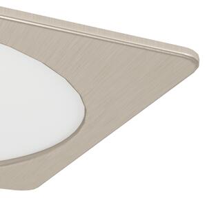 Eglo 901411 - Faretto da incasso LED FUEVA, 18,5W, 230V, 21,6x21,6 cm, cromato